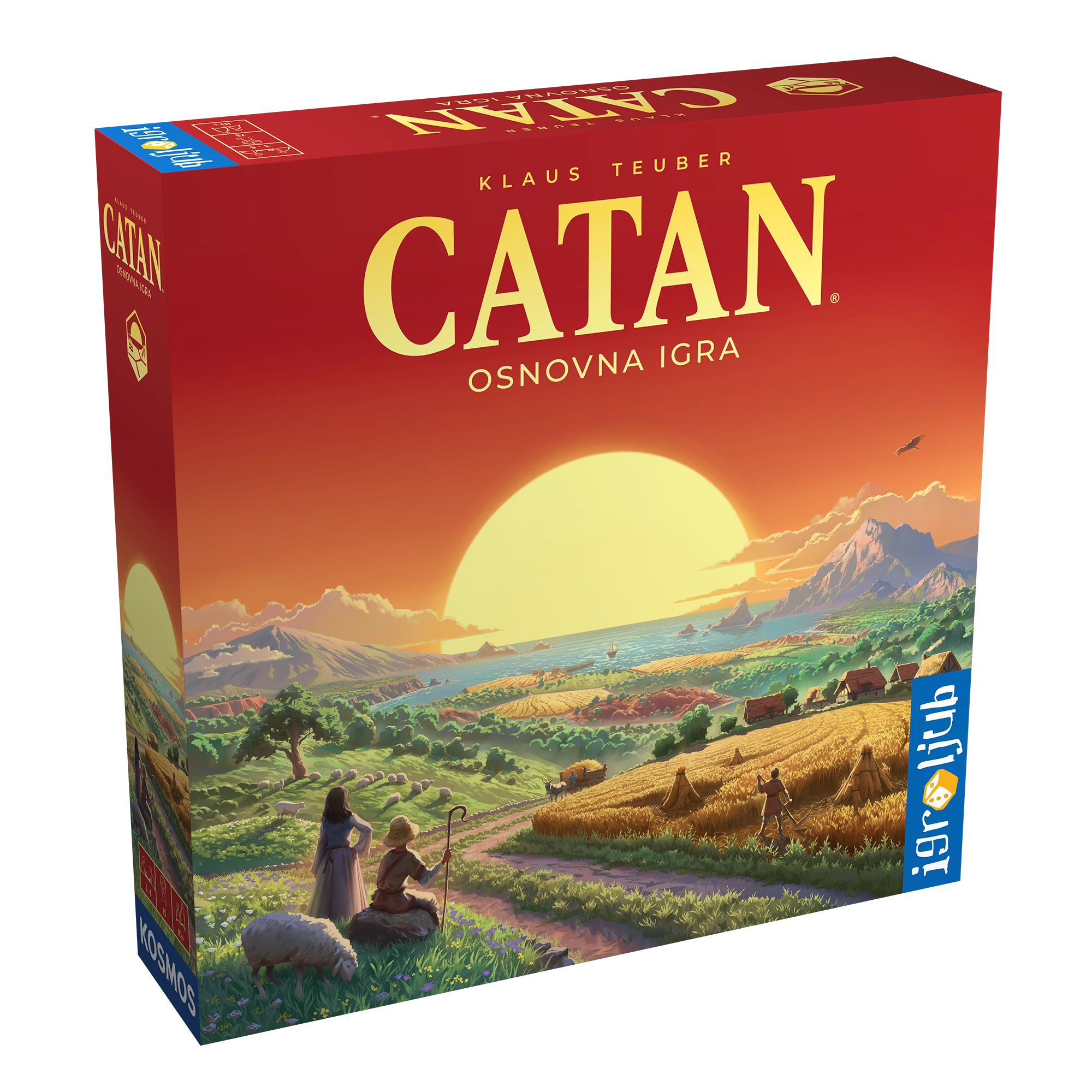 3d škatla Catan - osnovna igra