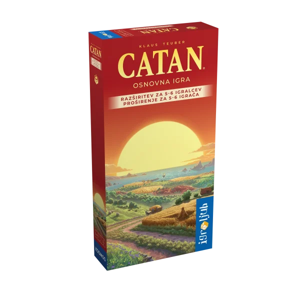3d škatla Catan osnovna igra 5-6 3d škatla Catan osnovna igra 5-6