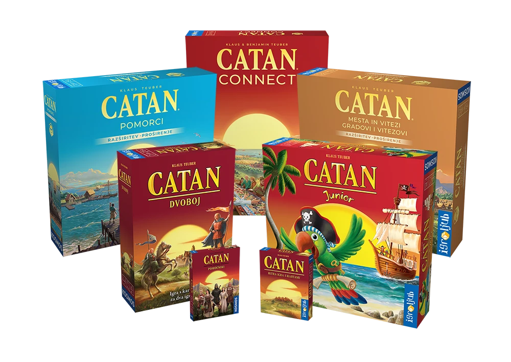 Catan igre in razširitve
