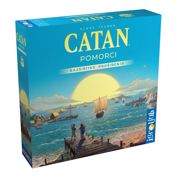3d škatla Catan razširitve Pomorci