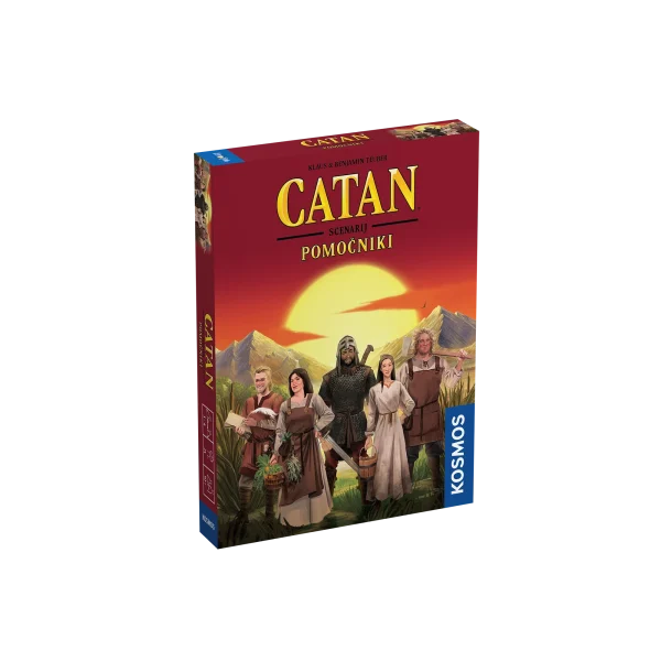 3d škatla Catan scenarija Pomočniki 3d škatla Catan scenarija Pomočniki