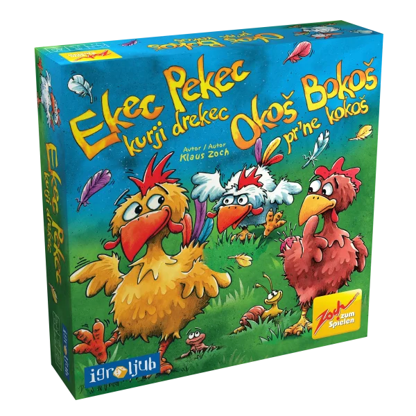 3d škatla igre Ekec Pekec kurji drekec 3d škatla igre Ekec Pekec kurji drekec