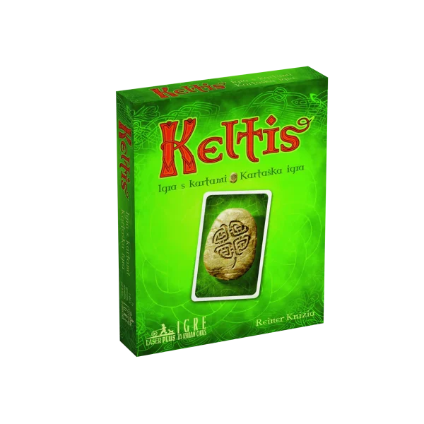 3d škatla igre Keltis - igra s kartami